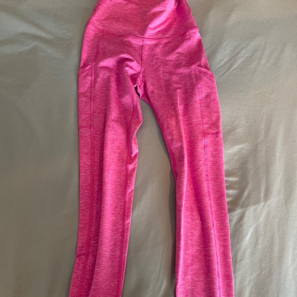 Pink aerie leggings